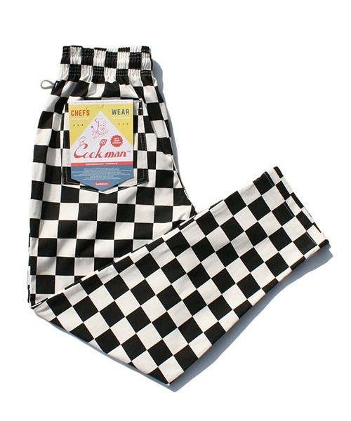 COOKMAN(クックマン)の「Cookman クックマン シェフパンツ イージーパンツ ワイドパンツ チェッカー(その他パンツ・メンズ・ブラック・MEDIUM/LARGE/SMALL/X-LARGE)」の22枚目の写真