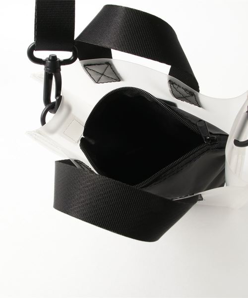 Dickies(ディッキーズ)の「WEGO/Dickies TPU MINI 2WAY SHOULDER(ショルダーバッグ・レディース・ブラック/ピンク/グリーン/ライム・FREE)」の11枚目の写真