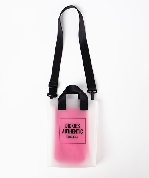 Dickies(ディッキーズ)の「WEGO/Dickies TPU MINI 2WAY SHOULDER(ショルダーバッグ・レディース・ブラック/ピンク/グリーン/ライム・FREE)」の1枚目の写真