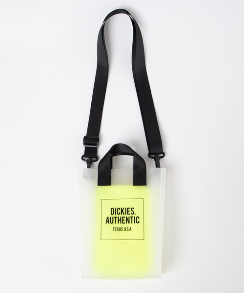 Dickies(ディッキーズ)の「WEGO/Dickies TPU MINI 2WAY SHOULDER(ショルダーバッグ・レディース・ブラック/ピンク/グリーン/ライム・FREE)」の3枚目の写真