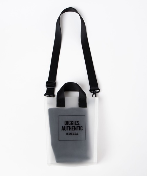 Dickies(ディッキーズ)の「WEGO/Dickies TPU MINI 2WAY SHOULDER(ショルダーバッグ・レディース・ブラック/ピンク/グリーン/ライム・FREE)」の2枚目の写真