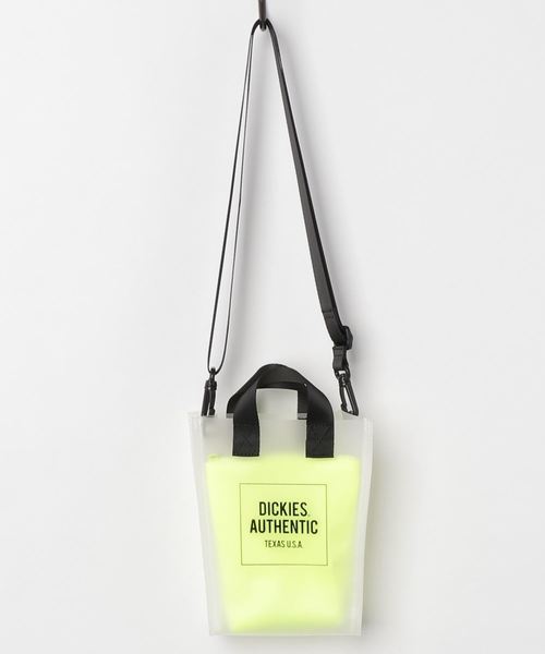 Dickies(ディッキーズ)の「WEGO/Dickies TPU MINI 2WAY SHOULDER(ショルダーバッグ・レディース・ブラック/ピンク/グリーン/ライム・FREE)」の8枚目の写真