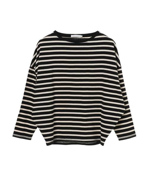 AMERICAN HOLIC(アメリカンホリック)の「コクーンカットプルオーバー(Tシャツ/カットソー・レディース・ブラック/オフホワイト/ピンク/ブルー/その他7/ネイビー・M/L)」の8枚目の写真