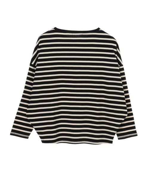 AMERICAN HOLIC(アメリカンホリック)の「コクーンカットプルオーバー(Tシャツ/カットソー・レディース・ブラック/オフホワイト/ピンク/ブルー/その他7/ネイビー・M/L)」の19枚目の写真
