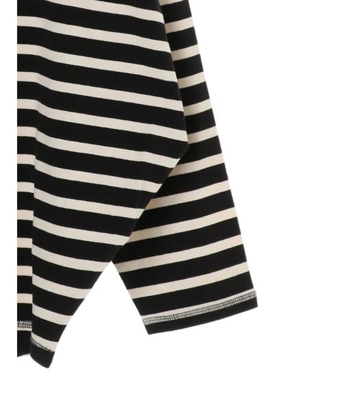 AMERICAN HOLIC(アメリカンホリック)の「コクーンカットプルオーバー(Tシャツ/カットソー・レディース・ブラック/オフホワイト/ピンク/ブルー/その他7/ネイビー・M/L)」の17枚目の写真