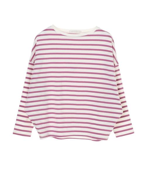AMERICAN HOLIC(アメリカンホリック)の「コクーンカットプルオーバー(Tシャツ/カットソー・レディース・ブラック/オフホワイト/ピンク/ブルー/その他7/ネイビー・M/L)」の13枚目の写真