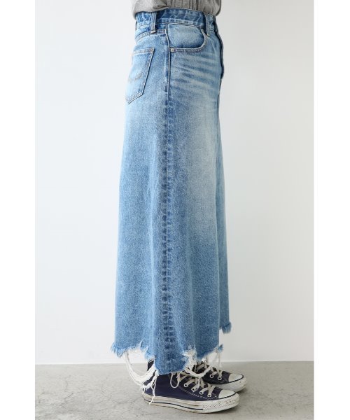 Level マキシスカート デニムスカート Rodeo Next Crowns Wide セール Crowns デニムスカート Wide Bowl ロデオクラウンズワイドボウル のファッション