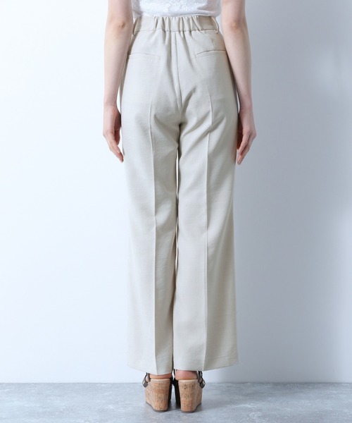 Heather（ヘザー）の「リネンライクスラックス　883930（スラックス・レディース・アイボリー/ブラウン系その他/ブルー系その他/レッド系その他・S/M）」の9枚目の写真