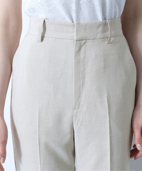 Heather（ヘザー）の「リネンライクスラックス　883930（スラックス・レディース・アイボリー/ブラウン系その他/ブルー系その他/レッド系その他・S/M）」の10枚目の写真