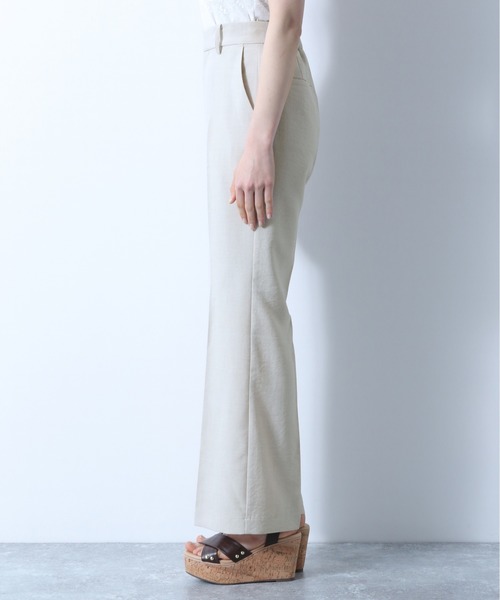 Heather（ヘザー）の「リネンライクスラックス　883930（スラックス・レディース・アイボリー/ブラウン系その他/ブルー系その他/レッド系その他・S/M）」の8枚目の写真