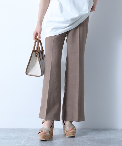 Heather（ヘザー）の「リネンライクスラックス　883930（スラックス・レディース・アイボリー/ブラウン系その他/ブルー系その他/レッド系その他・S/M）」の16枚目の写真