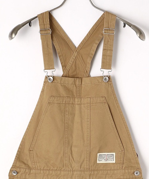 Purple&Yellow（パープルアンドイエロー）の「【大人気商品！】コットン オーバーオール つなぎ（サロペット/オーバーオール・メンズ・ブラック/ベージュ/キナリ・SMALL/MEDIUM/LARGE）」の12枚目の写真