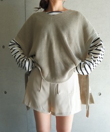 FUN.TRINITY | サイドリボンベスト(ベスト)