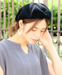 14+ | コットンベレー帽(ハンチング/ベレー帽)