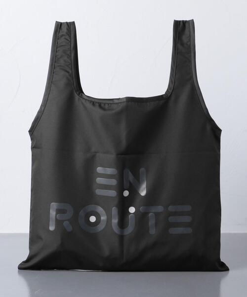 EN ROUTE（アンルート）の「＜EN ROUTE（アンルート）＞×＜YOON HYUP（ユーンヒョプ）＞ロゴ パッカブル エコバッグ（ショルダーバッグ・メンズ・グレー/ブラック/オリーブ・FREE）」の7枚目の写真