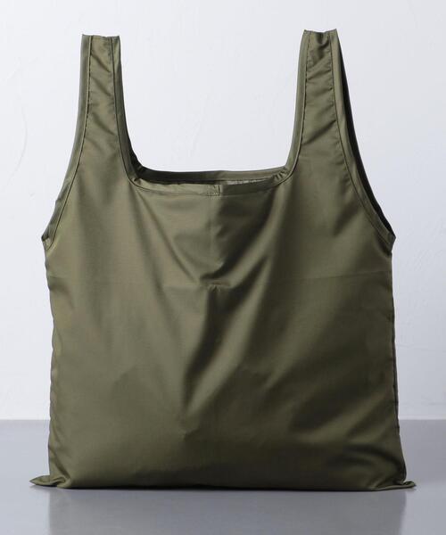 EN ROUTE（アンルート）の「＜EN ROUTE（アンルート）＞×＜YOON HYUP（ユーンヒョプ）＞ロゴ パッカブル エコバッグ（ショルダーバッグ・メンズ・グレー/ブラック/オリーブ・FREE）」の12枚目の写真