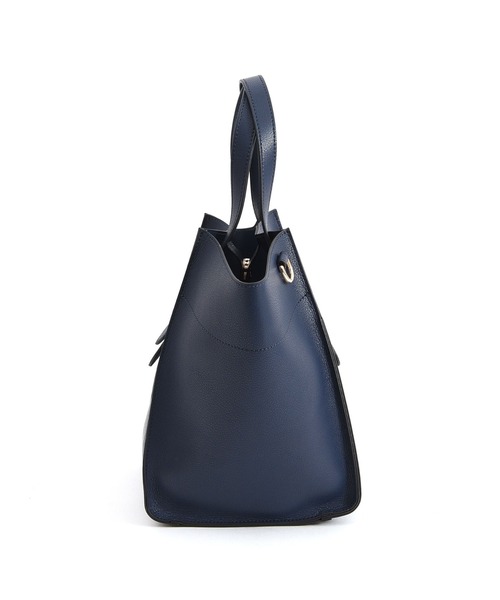 COOCO(クーコ)の「フェイクレザー 2WAY トートバッグ(トートバッグ・レディース・ブラック/レッド/キャメル/グリーン/ネイビー/グレー系その他/サックスブルー/オフホワイト/ダークグレー/ピンク・9)」の20枚目の写真