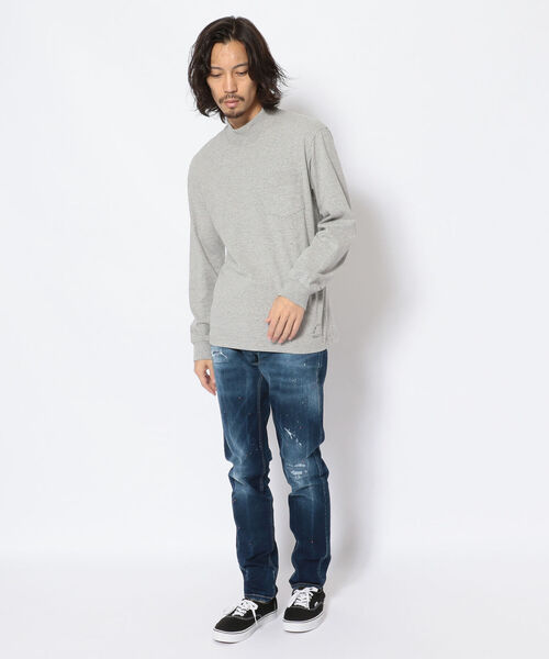 P.M.D.S.ピーエムディーエス ダメージ ジーンズrichard-33 白 P.M.D.S.ピーエムディーエス ダメージ ジーンズrichard-33 白