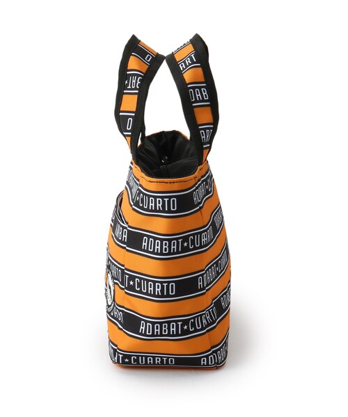 adabat（アダバット）の「cuarto united（クアルトユナイテッド）×アダバット コラボ カートバッグ（トートバッグ・レディース・ブラック/グリーン/オレンジ・00）」の5枚目の写真