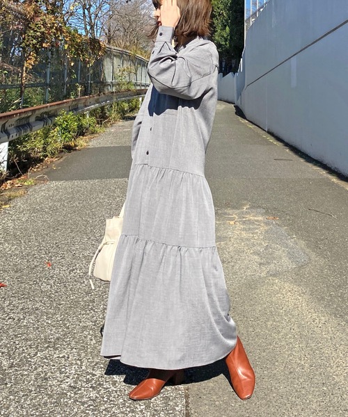 ティアードワンピース ワンピース Omekashi オメカシ のファッション