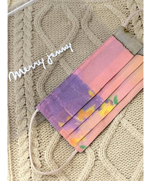 セール Nuanceプリーツマスク マスク Merry Jenny メリージェニー のファッション通販 Zozotown