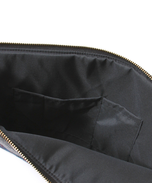 HARRIS TWEED(ハリスツイード)の「WEGO/HarrisTweed クラッチバッグ(クラッチバッグ・メンズ・ブラック/グレー・FREE)」の11枚目の写真