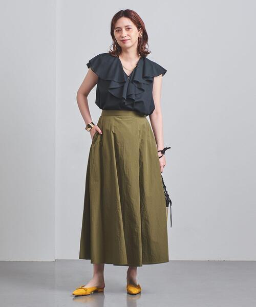 UNITED ARROWS(ユナイテッドアローズ)の「UWCC C FABRICA フレアスカート†(スカート・レディース・オリーブ/ライトピンク/その他1・38/40/34/36)」の22枚目の写真