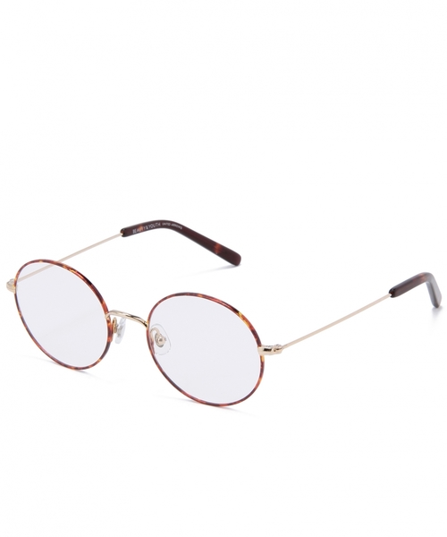 BEAUTY&YOUTH UNITED ARROWS(ビューティーアンドユースユナイテッドアローズ)の「BYMC KANEKO別注 ラウンドメガネ◆(メガネ・レディース・シルバー/ダークブラウン・フリー)」の2枚目の写真