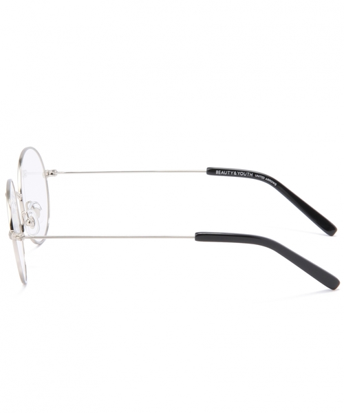 BEAUTY&YOUTH UNITED ARROWS(ビューティーアンドユースユナイテッドアローズ)の「BYMC KANEKO別注 ラウンドメガネ◆(メガネ・レディース・シルバー/ダークブラウン・フリー)」の4枚目の写真