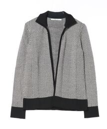 CO（シーオー）の「hardcover / ヘリンボーンカーディガン（カーディガン/ボレロ）」