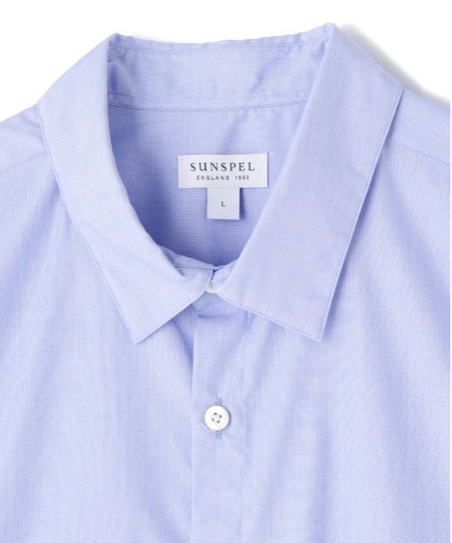 SUNSPEL（サンスペル）の「MEN’S TRAVEL COTTON（シャツ/ブラウス・メンズ・ブルー・SMALL/MEDIUM/LARGE）」の7枚目の写真