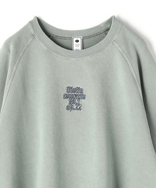 179/WG(イチナナキュウダブルジー)の「ピグメントビッグスウェットプルオーバー(Tシャツ/カットソー・レディース・チャコールグレー/ライトグリーン/ライトグレー・FREE)」の12枚目の写真