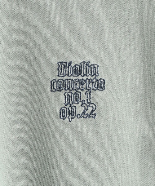 179/WG(イチナナキュウダブルジー)の「ピグメントビッグスウェットプルオーバー(Tシャツ/カットソー・レディース・チャコールグレー/ライトグリーン/ライトグレー・FREE)」の21枚目の写真