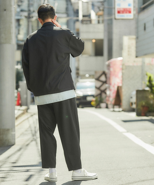 MASTER FRAME(マスターフレーム )の「MASTER FRAMEイージーバルーンパンツ(スラックス・メンズ・ブラック/ベージュ・3/2/4)」の12枚目の写真