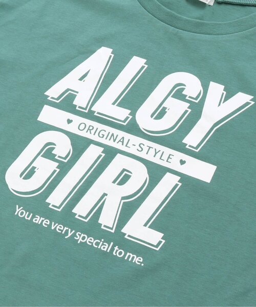 algy（アルジー）の「/袖ジップT（Tシャツ/カットソー・キッズ・オフホワイト/グリーン/ベージュ・X-SMALL/MEDIUM/XX-SMALL/SMALL/XXX-SMALL）」の10枚目の写真