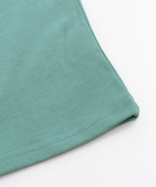 algy（アルジー）の「/袖ジップT（Tシャツ/カットソー・キッズ・オフホワイト/グリーン/ベージュ・X-SMALL/MEDIUM/XX-SMALL/SMALL/XXX-SMALL）」の14枚目の写真