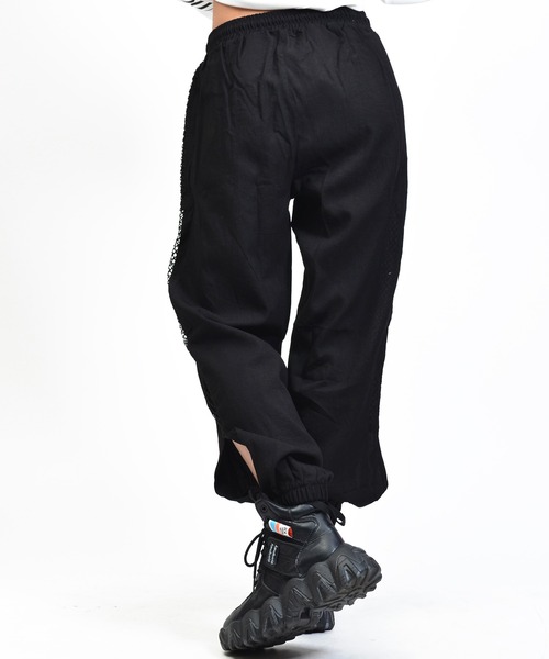 babyShoop（ベイビーシュープ）の「サイドメッシュロングパンツ（その他パンツ・レディース・ブラック・XX-LARGE/X-LARGE）」の3枚目の写真