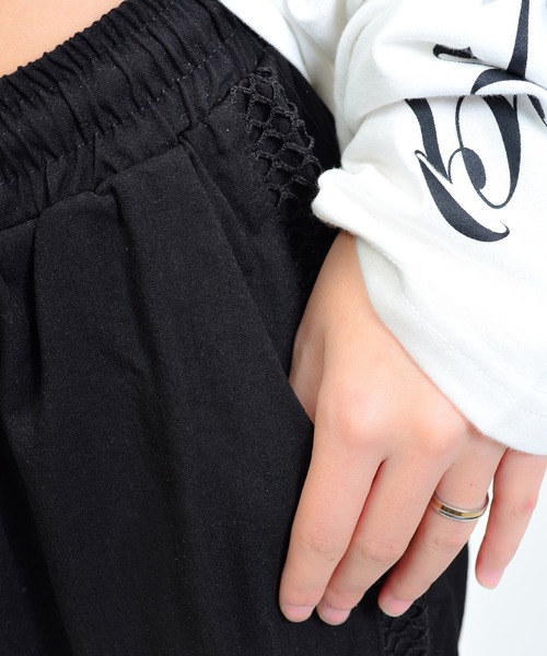 babyShoop（ベイビーシュープ）の「サイドメッシュロングパンツ（その他パンツ・レディース・ブラック・XX-LARGE/X-LARGE）」の11枚目の写真