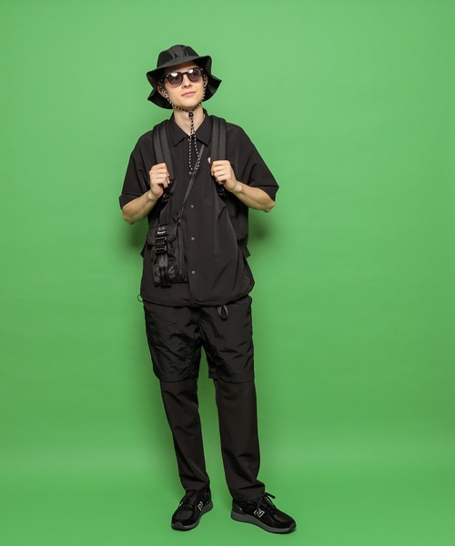 WILD THINGS（ワイルドシングス）の「【WILD THINGS/ワイルドシングス】CIAOPANIC別注 水陸両用パッカブルナイロンショートパンツ（その他パンツ・メンズ・ブラック/チャコールグレー/グリーン/カーキ/パープル/レッド/オレンジ/レオパード/マルチ/ブルー・SMALL/MEDIUM/LARGE）」の14枚目の写真