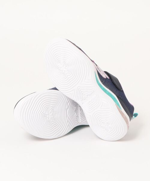 SKECHERS（スケッチャーズ）の「《SKECHERS》01POWER_PETALS（スニーカー・キッズ・ネイビー/ピンク/グレー・20.0cm/18.0cm/21.0cm/22.0cm/17.0cm/19.0cm）」の5枚目の写真