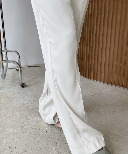 chuclla（チュクラ）の「【chuclla】【2021/SS】Easy color slacks chw1479（スラックス・レディース・ホワイト/イエロー・M/S）」の14枚目の写真