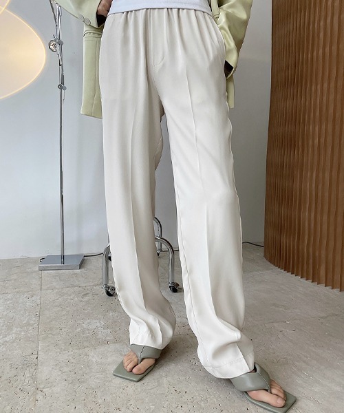 chuclla（チュクラ）の「【chuclla】【2021/SS】Easy color slacks chw1479（スラックス・レディース・ホワイト/イエロー・M/S）」の16枚目の写真
