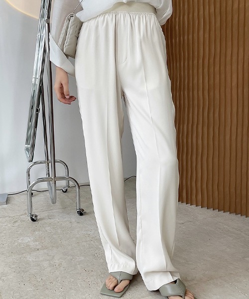 chuclla（チュクラ）の「【chuclla】【2021/SS】Easy color slacks chw1479（スラックス・レディース・ホワイト/イエロー・M/S）」の17枚目の写真