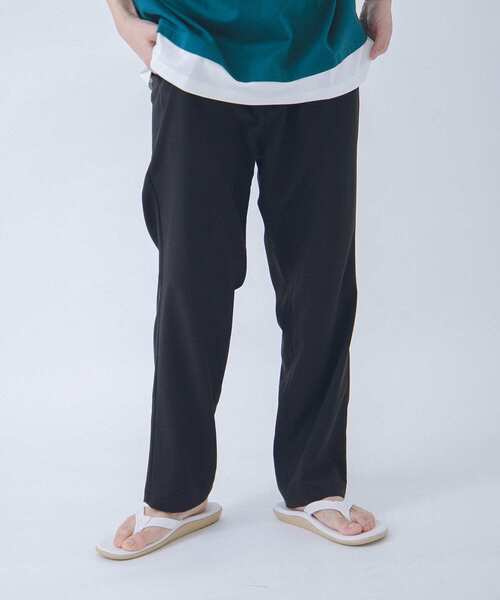 URBAN RESEARCH(アーバンリサーチ)の「URBAN RESEARCH iD LINEN LIKE TAPERED PANTS(その他パンツ・メンズ・ブラック/カーキ/グリーン系その他・MEDIUM/LARGE)」の2枚目の写真