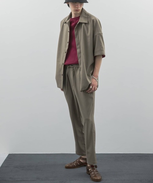 URBAN RESEARCH(アーバンリサーチ)の「URBAN RESEARCH iD LINEN LIKE TAPERED PANTS(その他パンツ・メンズ・ブラック/カーキ/グリーン系その他・MEDIUM/LARGE)」の11枚目の写真