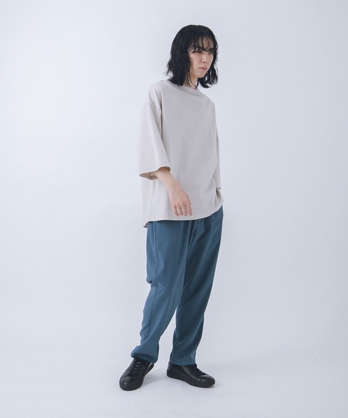 URBAN RESEARCH(アーバンリサーチ)の「URBAN RESEARCH iD LINEN LIKE TAPERED PANTS(その他パンツ・メンズ・ブラック/カーキ/グリーン系その他・MEDIUM/LARGE)」の6枚目の写真