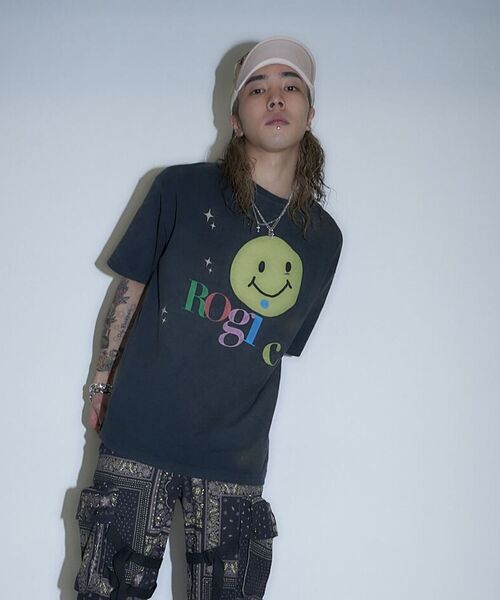 ROGIC(ロジック)の「ROGIC/ロジック/スマイルTシャツ(Tシャツ/カットソー・メンズ・ブラック・MEDIUM/LARGE)」の18枚目の写真