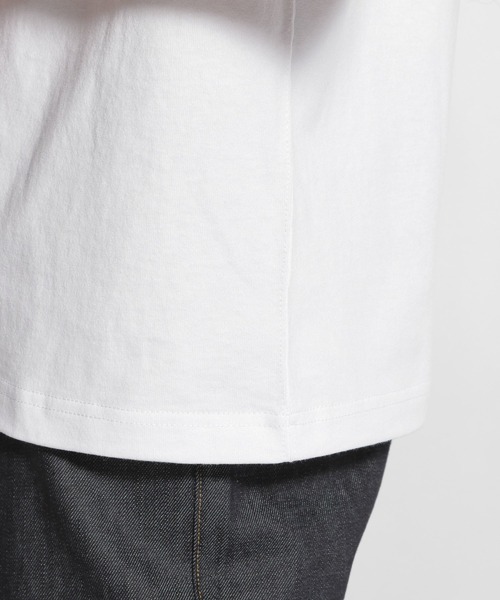 DANTON（ダントン）の「【DANTON(ダントン)】ノースリロゴプルオーバー（Tシャツ/カットソー・レディース・ホワイト/ブラック/パープル/サックスブルー・MEDIUM）」の22枚目の写真