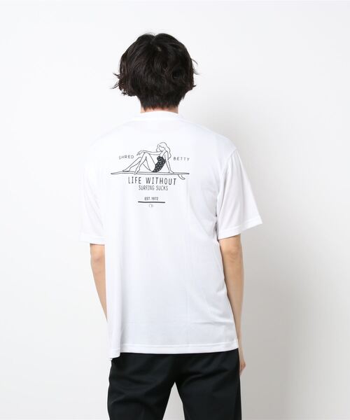Ocean Pacific（オーシャンパシフィック）の「【OP / オーピー】バックプリント半袖Tシャツ / ユニセックス（Tシャツ/カットソー・メンズ・ホワイト/ライトパープル/ブルーグリーン・MEDIUM/LARGE/X-LARGE）」の12枚目の写真