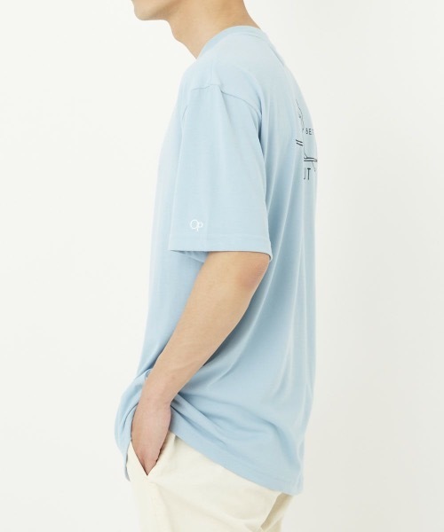 Ocean Pacific（オーシャンパシフィック）の「【OP / オーピー】バックプリント半袖Tシャツ / ユニセックス（Tシャツ/カットソー・メンズ・ホワイト/ライトパープル/ブルーグリーン・MEDIUM/LARGE/X-LARGE）」の22枚目の写真
